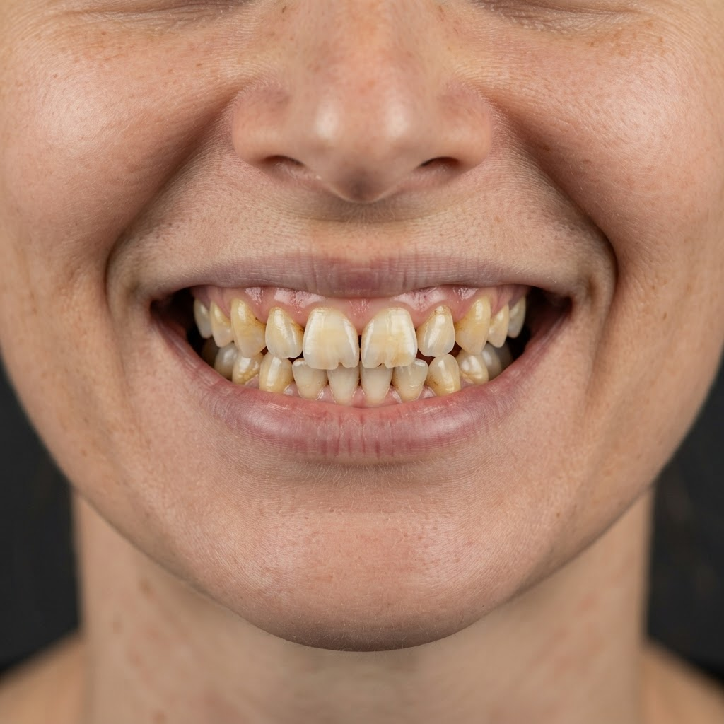 Patient before treatment